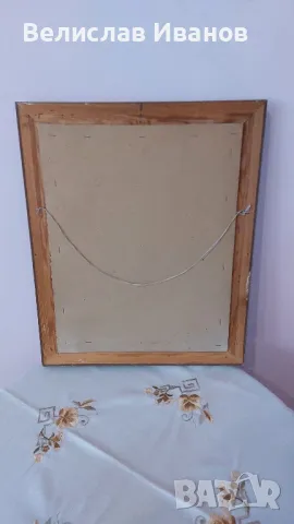 Немски гоблен в перфектно състояние с дървена рамка. , снимка 7 - Гоблени - 48081851