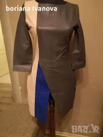 Красива кожена рокля намалям на 55лв , снимка 16 - Рокли - 48668138