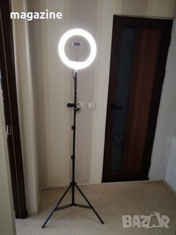 Ново! ХИТ! ПРОФЕСИОНАЛНА СЕЛФИ РИНГ ЛЕД ЛАМПА за снимки и Видео ТикТок , снимка 7 - Чанти, стативи, аксесоари - 29679089