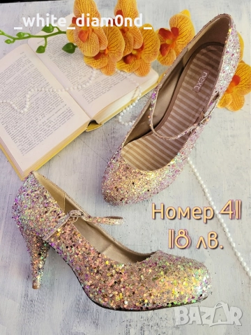 Разпродажба на дамски обувки на ток номер 40, 41, 42, снимка 4 - Дамски обувки на ток - 51569574
