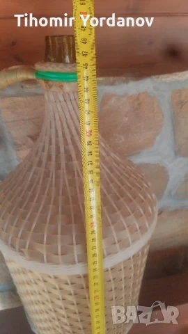 Плетена дамаджана., снимка 7 - Антикварни и старинни предмети - 51320863