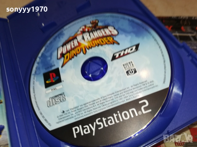 SONY PS2 GAME-POWER RANGERS DVD 2711250923, снимка 6 - Игри за PlayStation - 52557421