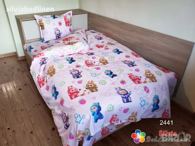 Детско спално бельо ранфорсСпайдърмен,Елза,Ана,Мики,Маша