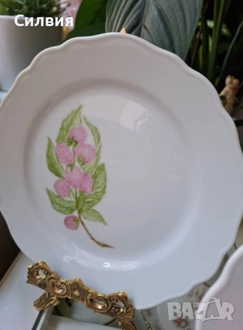 Винтидж порцеланови чинии 3бр., снимка 8 - Антикварни и старинни предмети - 52345722