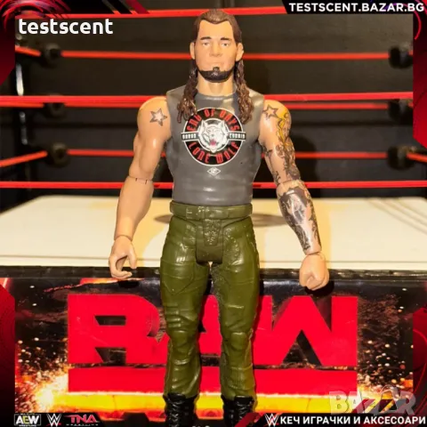 Екшън фигура WWE Baron Corbin Барън Корбин figure wrestling играчка Mattel Basic, снимка 1 - Колекции - 48398314