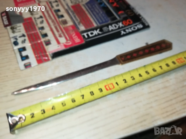 НОЖ ЗА ПИСМА ОТ ФРАНЦИЯ 1610251849, снимка 3 - Антикварни и старинни предмети - 52078696