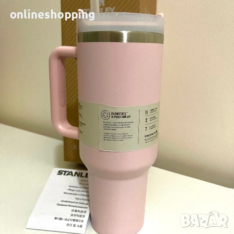 **НОВА** термо чаша Stanley Quencher H2.0 FlowState Tumbler 40oz/1.18L , снимка 5 - Други стоки за дома - 53023859