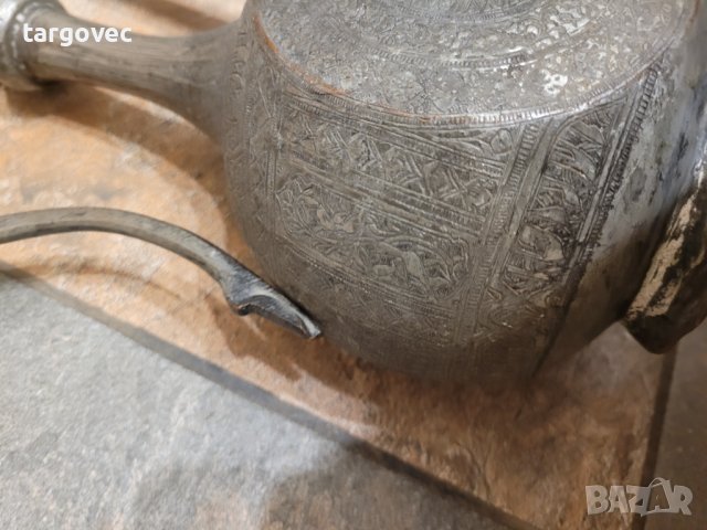 Уникален старинен турски ибрик, снимка 8 - Антикварни и старинни предмети - 44325418