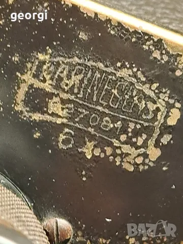 стар немски военен бинокъл Carl Zeiss Jena Marineglas 6x    1/3, снимка 8 - Антикварни и старинни предмети - 47972009