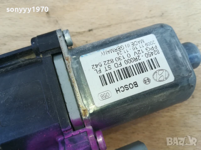 HYUNDAI I30 2009-МОТОР ЗА ПРОЗОРЕЦ 0108252103, снимка 6 - Части - 51221255