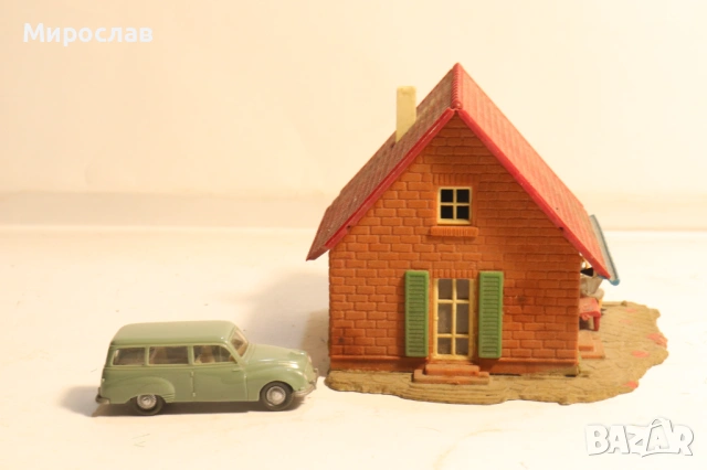 FALLER? KIBRI?VOLLMER H0 1/87 КЪЩА СГРАДА ВАГОН ВЛАК ЖП, снимка 5 - Влакчета, самолети, хеликоптери - 53916694