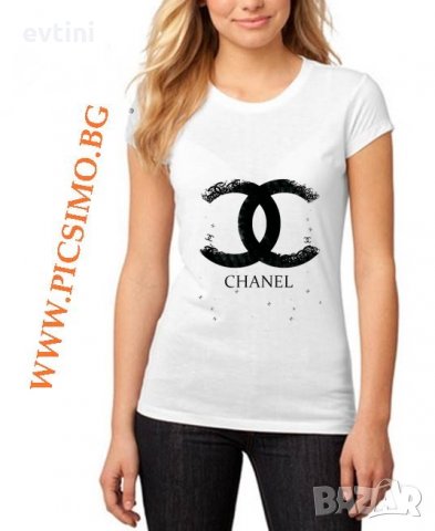 Дамска тениска с готов дизайн или щампа по избор, снимка 14 - Тениски - 29885814