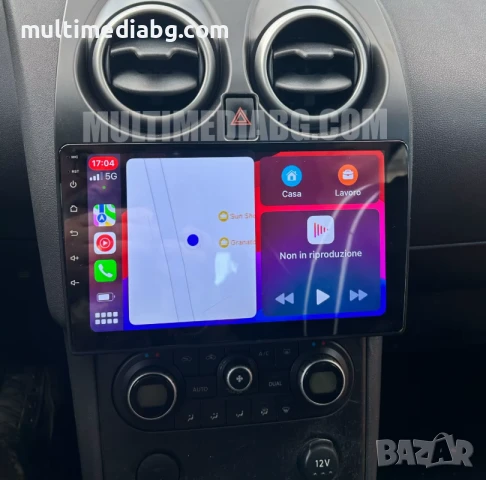 Nissan Qashqai 2006г-2013г Мултимедия Навигация Android, снимка 5 - Аксесоари и консумативи - 49842854