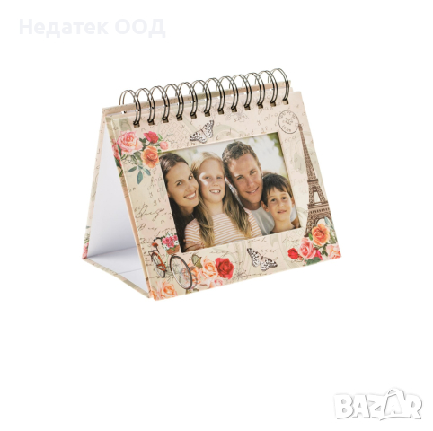  Фотоалбум Париж, Вертикална спирала, 15,5x14 см, 30 снимки