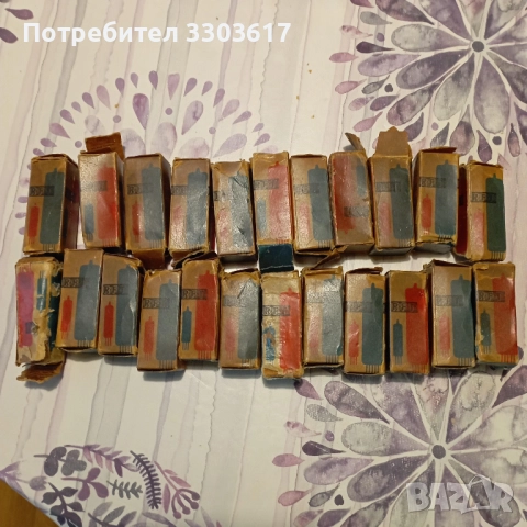 ECC81 RFT  радиолампи, снимка 2 - Други - 52490305