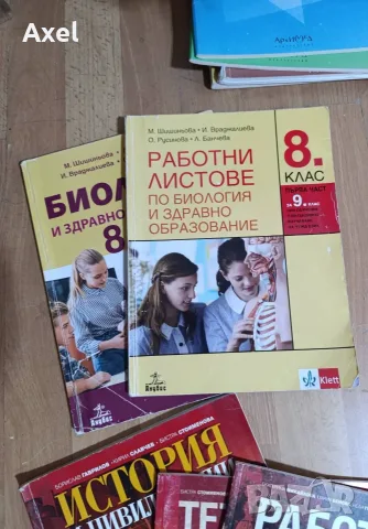 Учебници и тетрадки за 8 клас, снимка 6 - Учебници, учебни тетрадки - 56085694