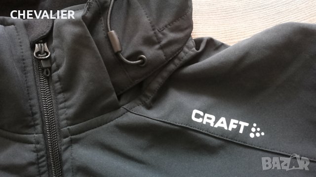 CRAFT Softshell Jacket Размер L мъжко ски сноуборд работно 35-47, снимка 10 - Суичъри - 36757924