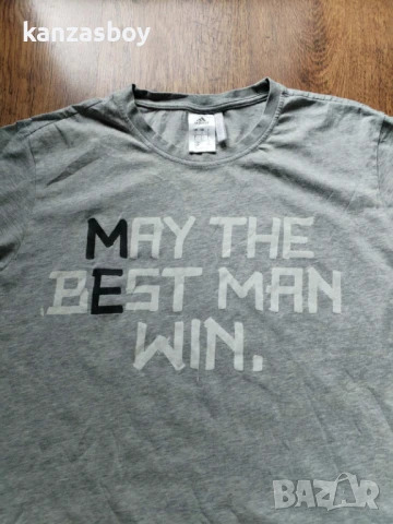 adidas -страхотна мъжка тениска L, снимка 2 - Тениски - 50463368