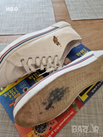 Бели  кецове POLO, снимка 6 - Спортно елегантни обувки - 53181091