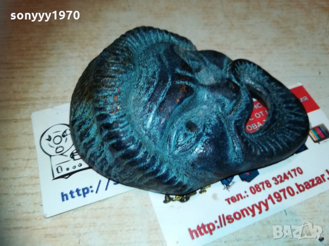 маска-патина-10х7х4см-внос швеицария, снимка 10 - Колекции - 30016555