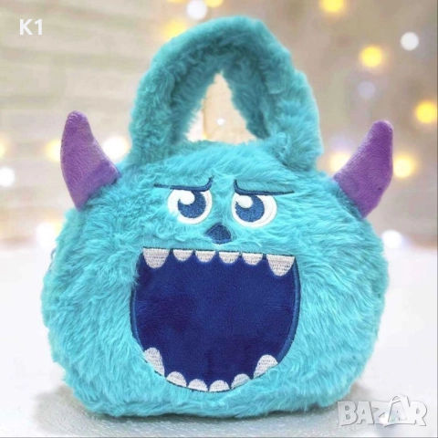 Плюшена чанта Таласъми ООД чудовища Monsters University