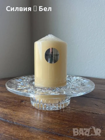 Луксозен кристален свещник Waterford Crystal "Bethany", снимка 4 - Декорация за дома - 50980944