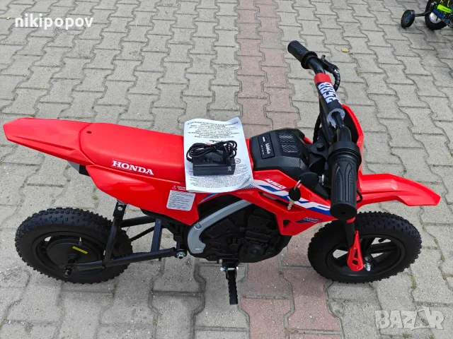 HONDA Детски акумулаторен мотор 24V CRF450, снимка 3 - Детски велосипеди, триколки и коли - 55940457