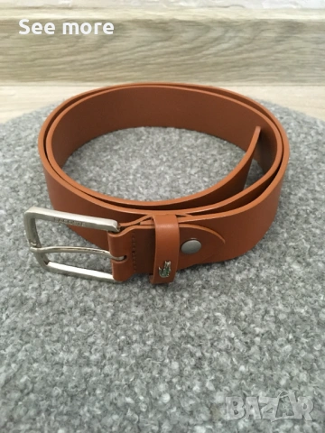 LACOSTE мъжки колан нов, снимка 7 - Колани - 54051950