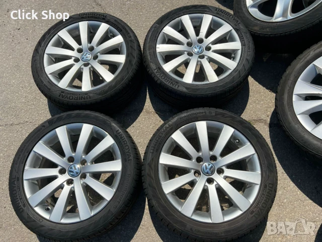 5х112 17 Джанти Volkswagen Golf Caddy Passat Touran 5x112 Фолксваген Голф Пасат Тоуран Кади, снимка 7 - Гуми и джанти - 50868313