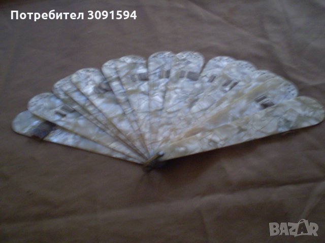 1930г Дамско Ветрило Целулит, снимка 5 - Антикварни и старинни предмети - 33840923
