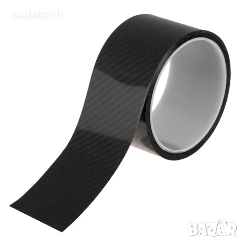 Винилов стикер за кола от въглеродни влакна, 3м x 5см.