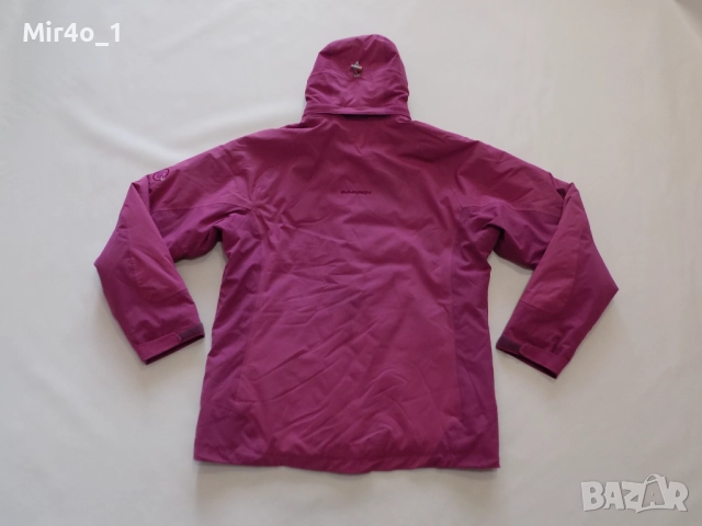 зимно яке mammut dry tech горнище палто парка худи блуза фанела туризъм планина дамско оригинално XL, снимка 2 - Якета - 46964982
