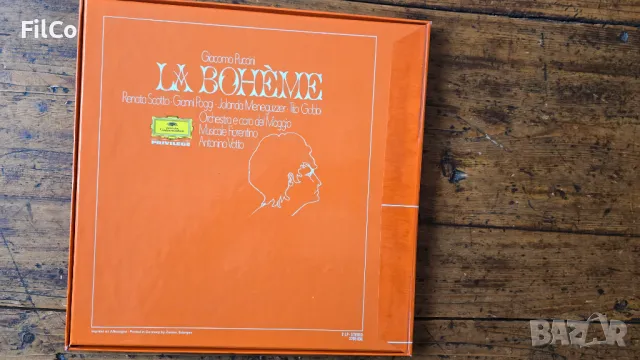 Опера БОХЕМИ  - Джакомо Пучини, снимка 4 - Грамофонни плочи - 48875900