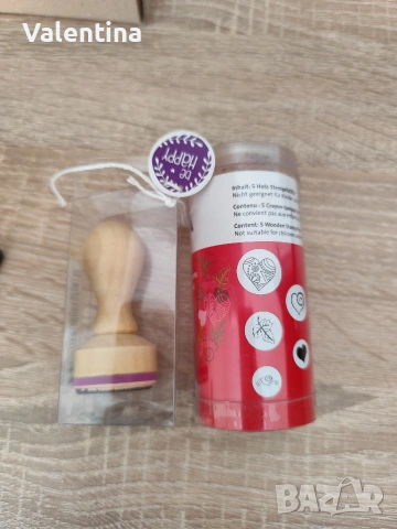 Heyda дървени гумирани печати 