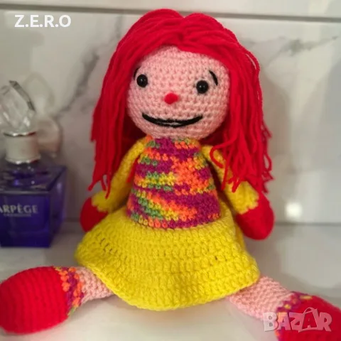 Плетена кукла Emily нова, Германия, снимка 12 - Кукли - 56120833