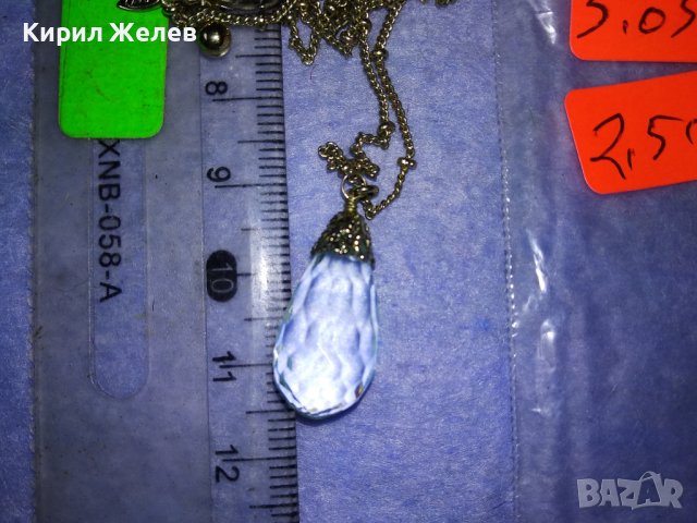 ФАСЕТИРАН КРИСТАЛЕН МАРКОВ ФЕШЪН АРТ МЕДАЛЬОН на AVON с КРАСИВА ФИНА ВЕРИЖКА ЕЙВЪН 37695, снимка 9 - Колиета, медальони, синджири - 40689840