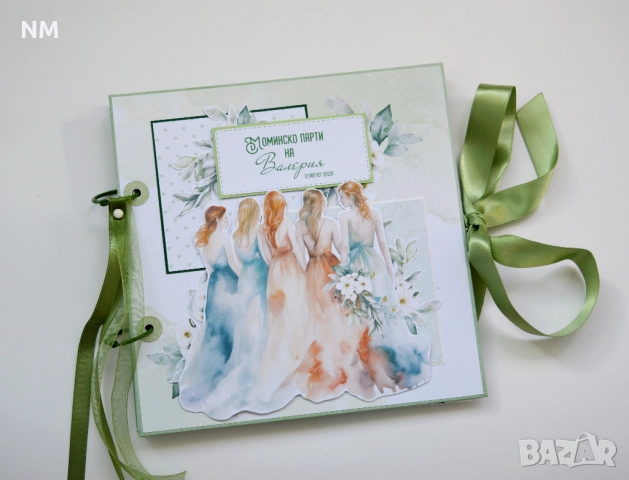 Албум за Моминско парти - ръчна изработка , снимка 15 - Декорация - 33621296