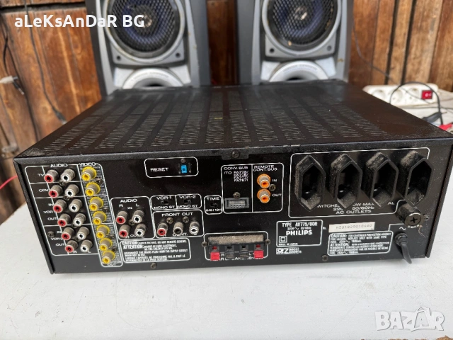 Усилвател Philips av755, снимка 2 - Ресийвъри, усилватели, смесителни пултове - 54306960
