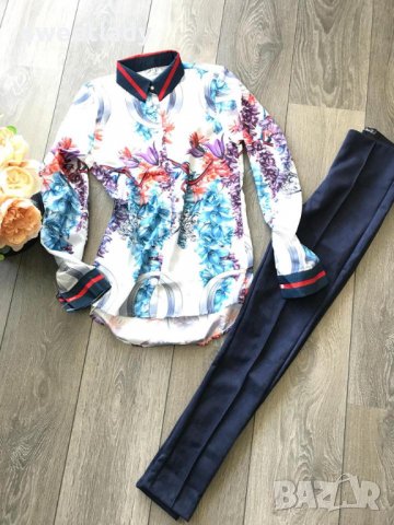 Стилен дамски панталон с изчистен дизайн, снимка 2 - Панталони - 31020421