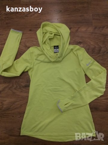 Nike Pro Hyperwarm Hoody - страхотна дамска блуза, снимка 6 - Спортни екипи - 35130570