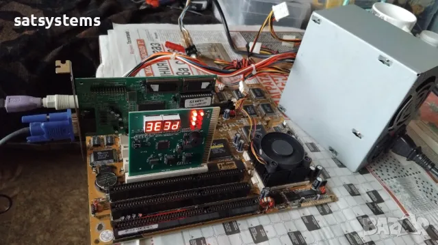 Дънна платка Matsonic MS-5120 VX PRO+ Socket 7 +16MB RAM, снимка 11 - Дънни платки - 47840406