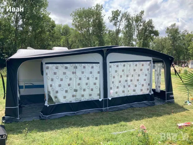 Форселт за каравана Camptech Cayman. Размер N:12 (925-950см) земя -земя, снимка 12 - Палатки - 56231515