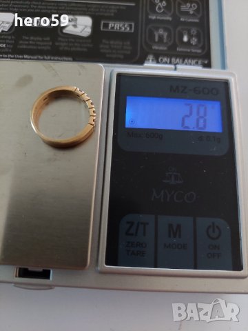 Дамски златен пръстен с пет брилянта/диамат,брилянт/, снимка 9 - Пръстени - 35500293
