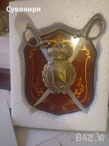 плакет за стена- 2 саби