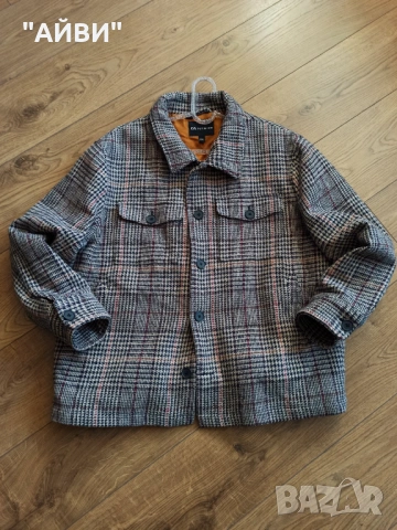 Дамска карирана риза-яке овършърт, снимка 8 - Якета - 53204650