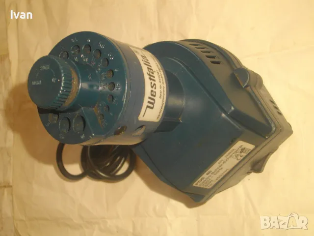 Немско електрическо ТОЧИЛО ЗАТОЧВАЩА МАШИНА ЗА БУРГИИ 16 размера 3-10мм WESTFALIA 60 вата