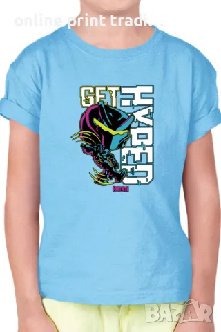 Детска тениска Фортнайт Fortnite Get Hyped, снимка 15 - Детски тениски и потници - 48523280