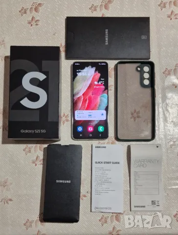 Отличен Samsung S21 5G Duos 256 GB 8 GB Ram Android 15