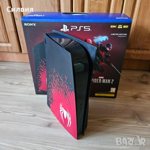 PlayStation 5 Spider-Man PS5 + 4 игри ПлейСтейшън 5 Спайдърмен, снимка 5 - PlayStation конзоли - 53082602