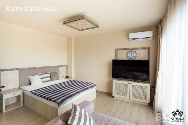 Продавам Едностаен апартамент -в гр. Варна , к.к. Златни пясъци , в луксозния к-с Аргищ Партез. Апар, снимка 8 - Апартаменти - 54180702